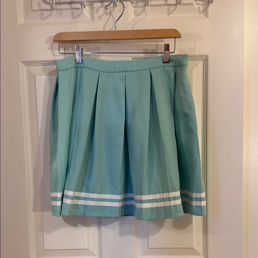 Hot topic Women's Teal A-Line Skirt. Size L - Picture 2 of 5